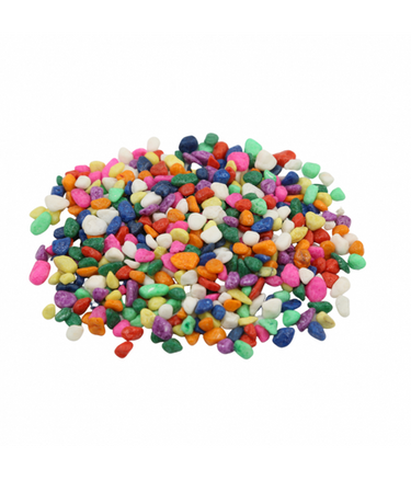 Natural Color Aquarium Multi-Colored Stone, 5-8mm (10kg/Bag)